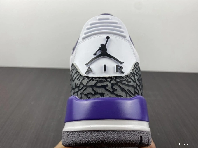 Jordan Retro CT8532-105 3 Air 'Dark Iris' 1127